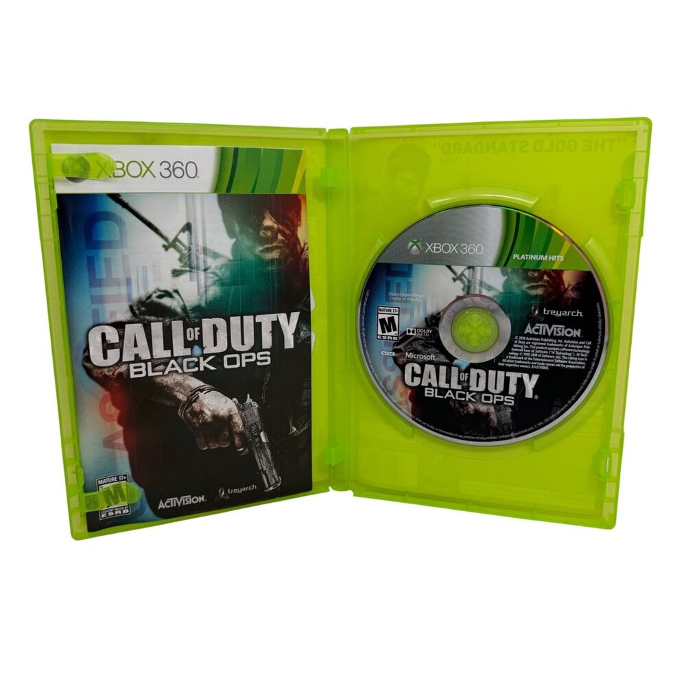 Xbox 360 - Call of Duty Black Ops - CIB - Tested/Works - Picture 3 of 4